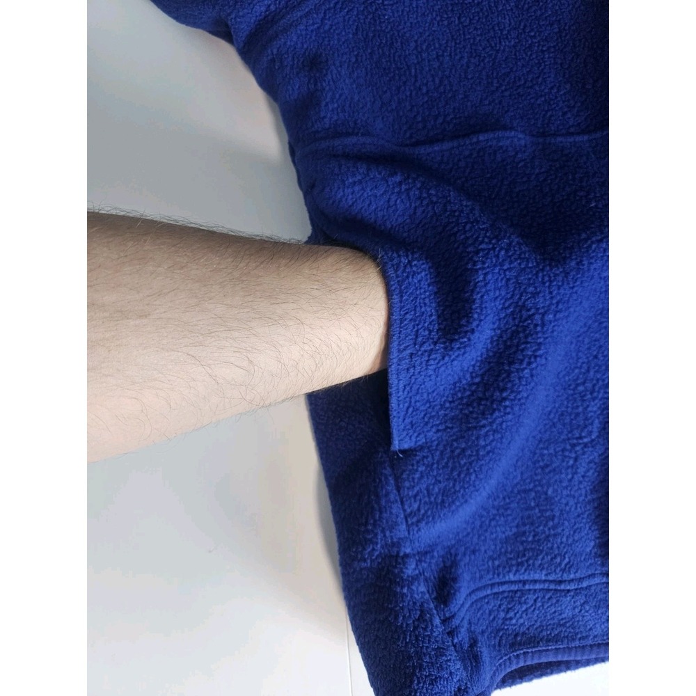 Patagonia Synchilla Men's Polyester Half Zip Fleece Sweater Blue XL - Picture 6 of 9